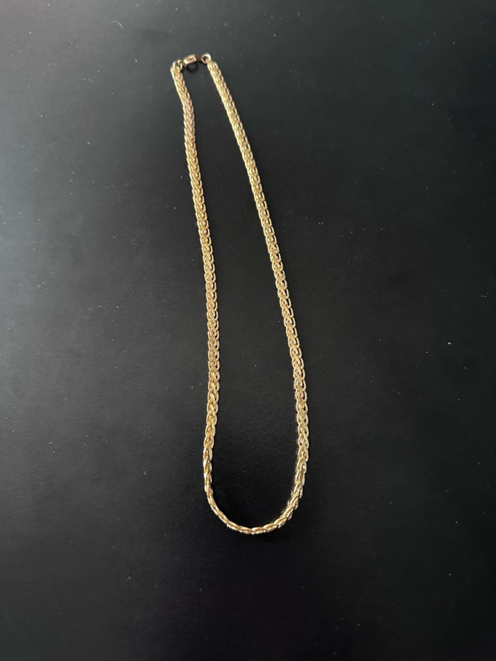 Classic Gold Rope Chain Necklace - Women's Jewelry